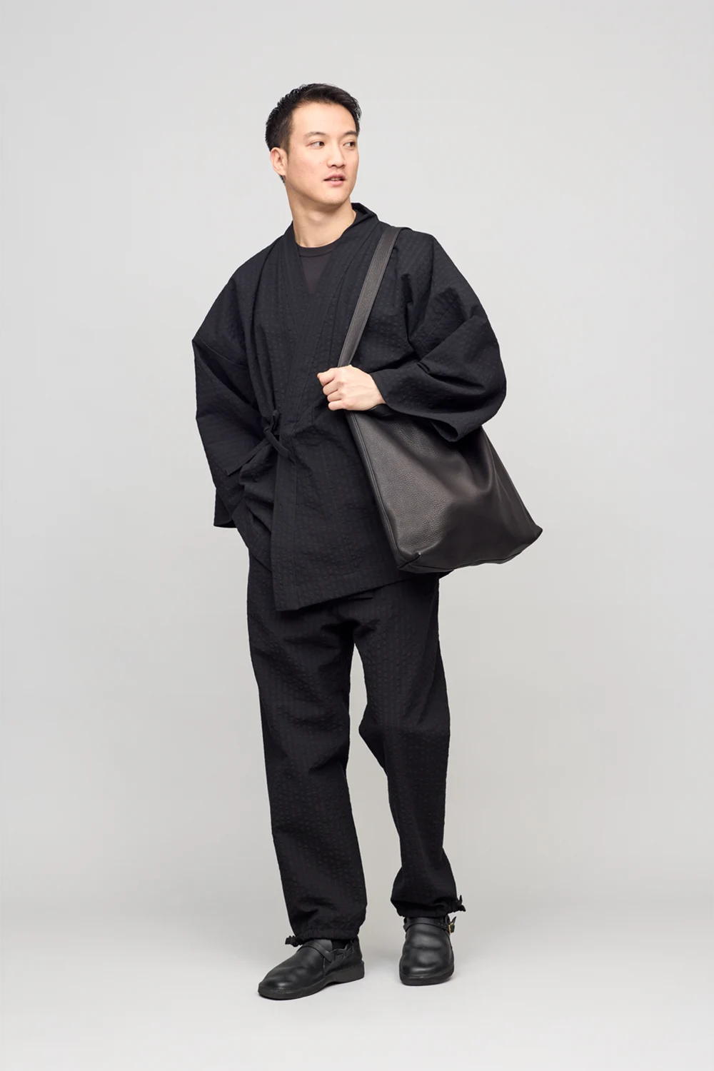 MITSUBOSHI / コットンウール / BLACK